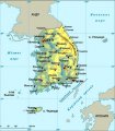 карта остров Чеджу