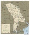карта Молдова