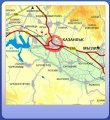 карта Казанлук