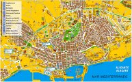 карта Аликанте