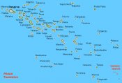 карта Архипелаг Туамоту