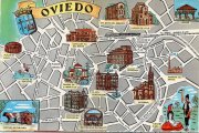 карта Овьедо