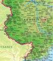 карта Пьемонт