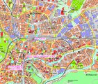 карта Любляна