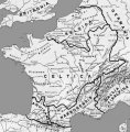 карта Аквитания