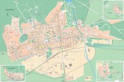 карта Стара Загора