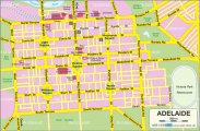 карта Аделаида